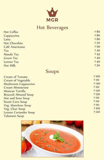 fresh and hot soup in moradabad